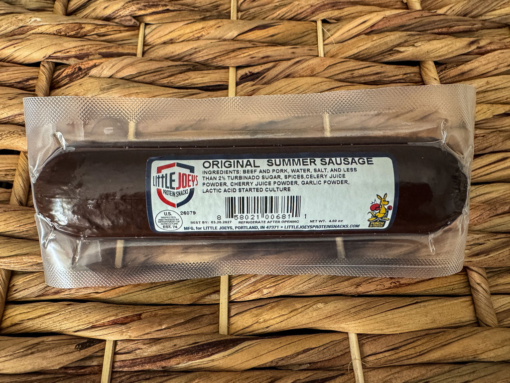 Little Joey’s Protein Summer Sausage – Little Joeys